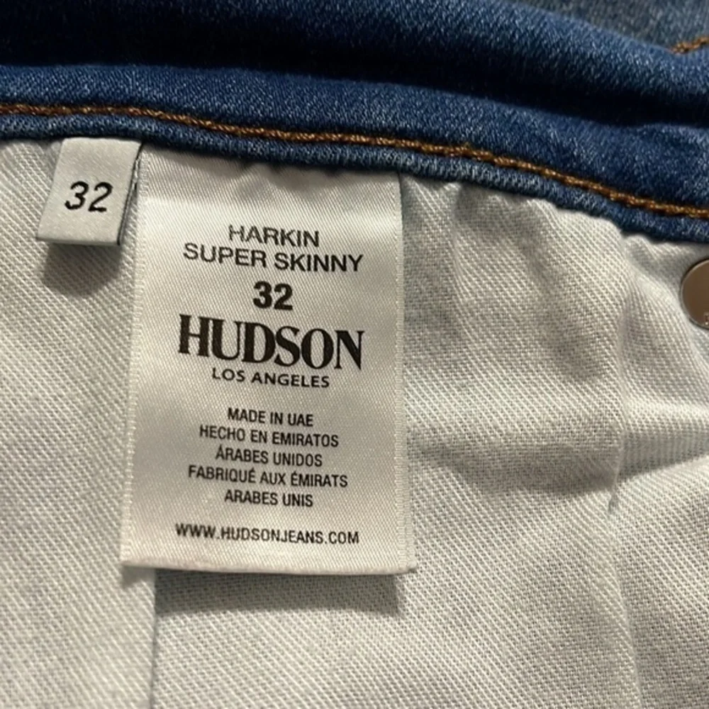 Hudson Crop Hardin Super Skinny Jeans Sz 32